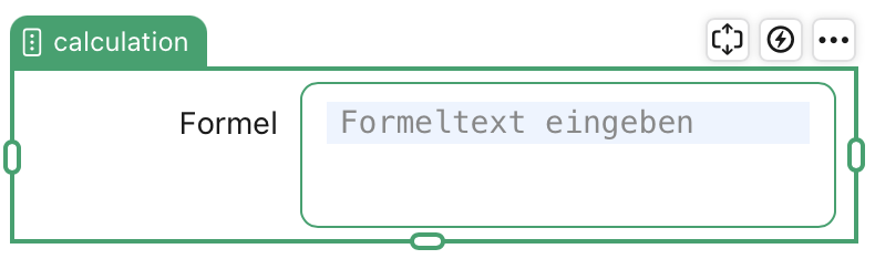 Feldobjekt „Formel“