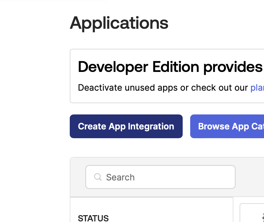 Okta, App-Integration erstellen
