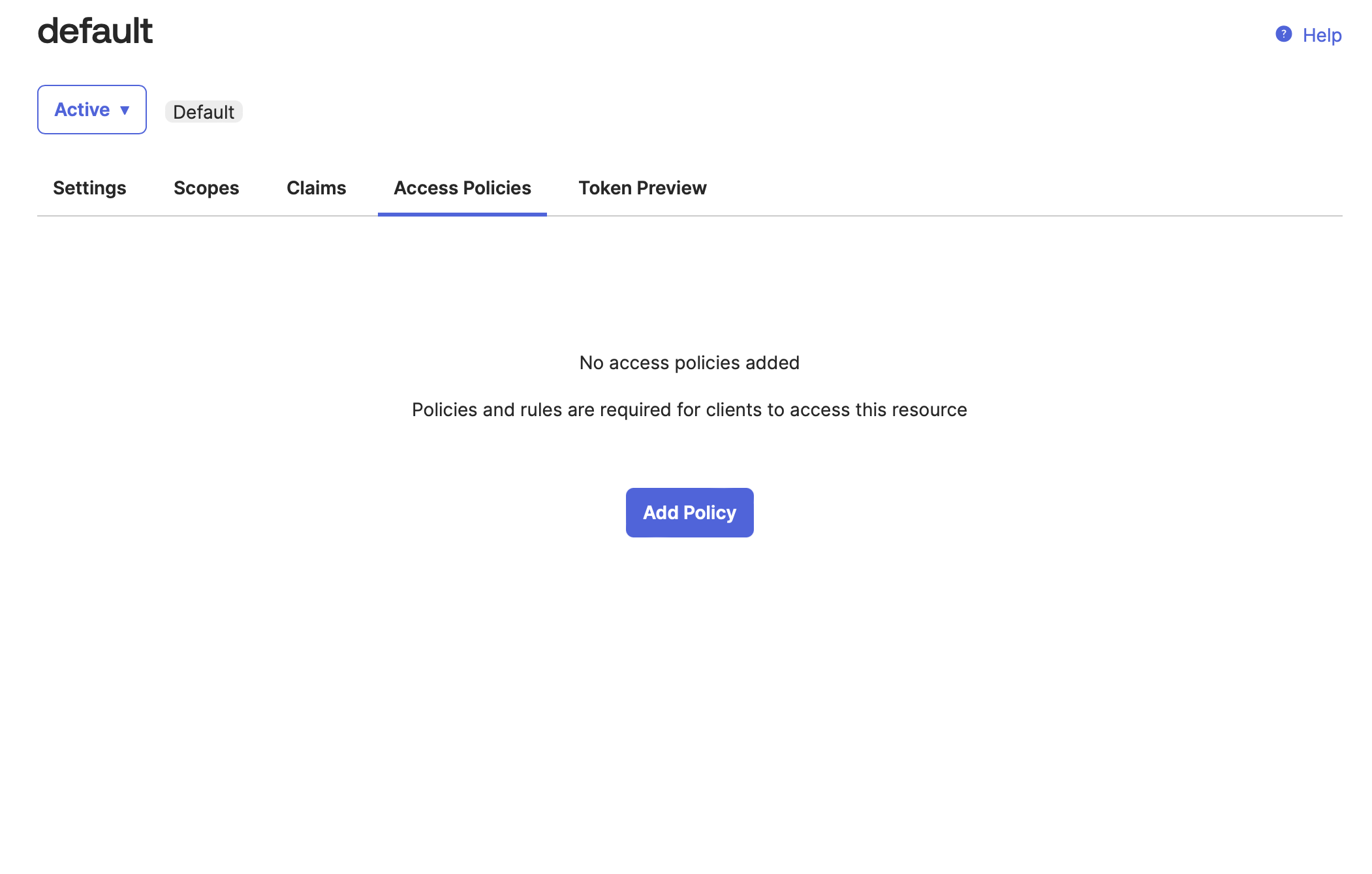 Okta, Access Policies, Add Policy
