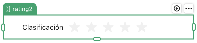 Objeto de campo de calificación