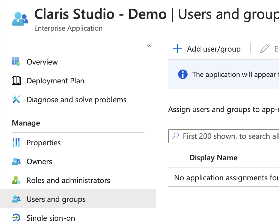 Microsoft Azure, Usuarios y grupos