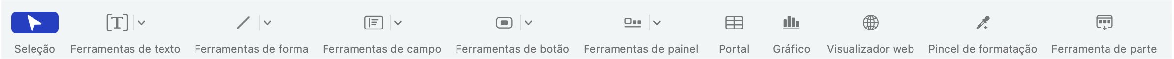 Ferramentas de layout